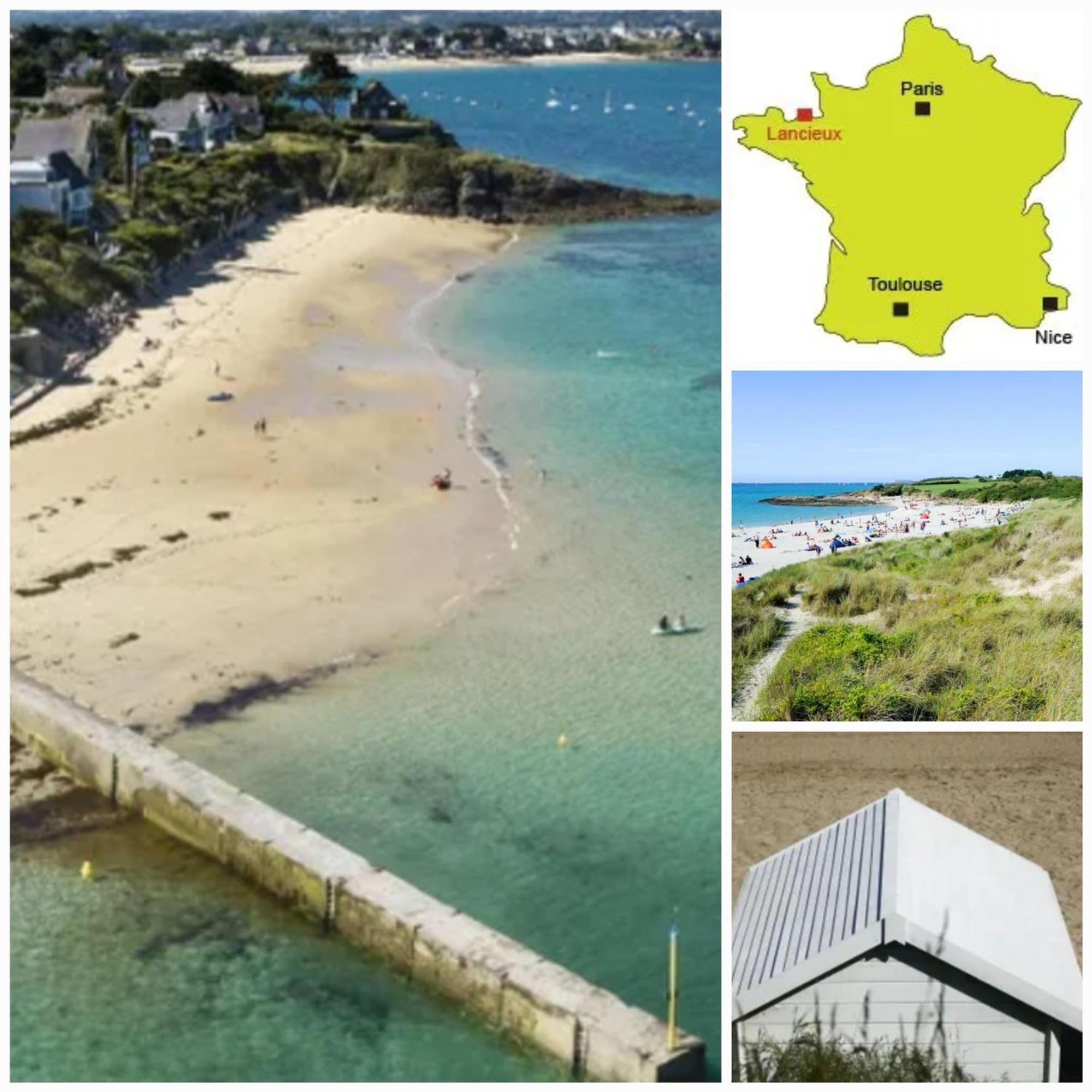 Maison Familiale Sur La Cote D'Emeraude Lancieux Eksteriør bilde